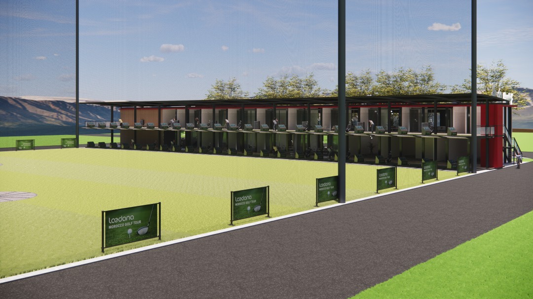 上海高尔夫练习场设计建造 集装箱模块化高尔夫练习场