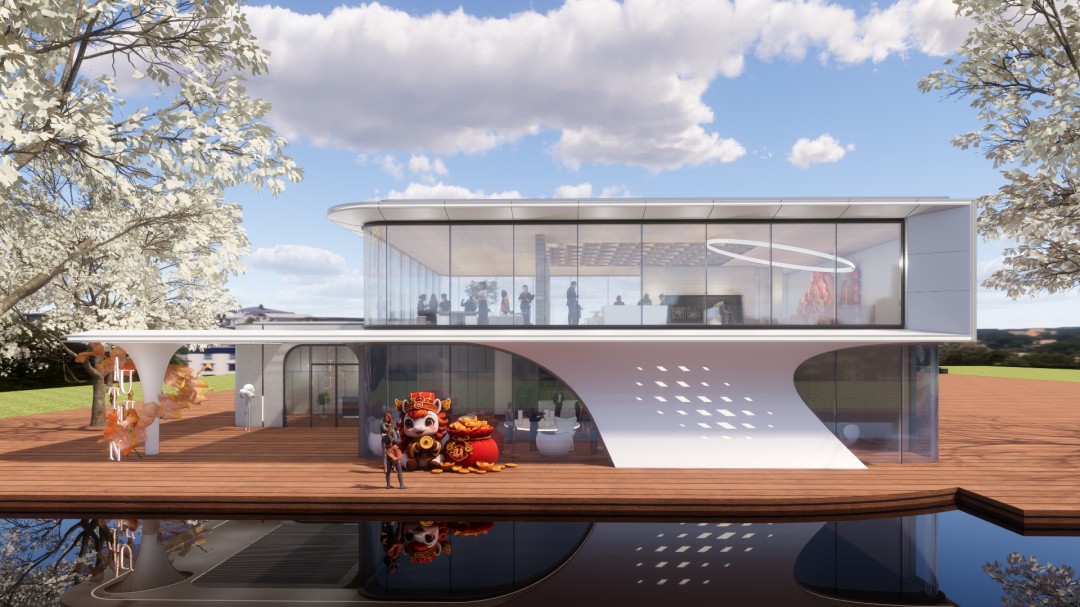 装配式售楼中心 模块化售楼部 集装箱售楼处