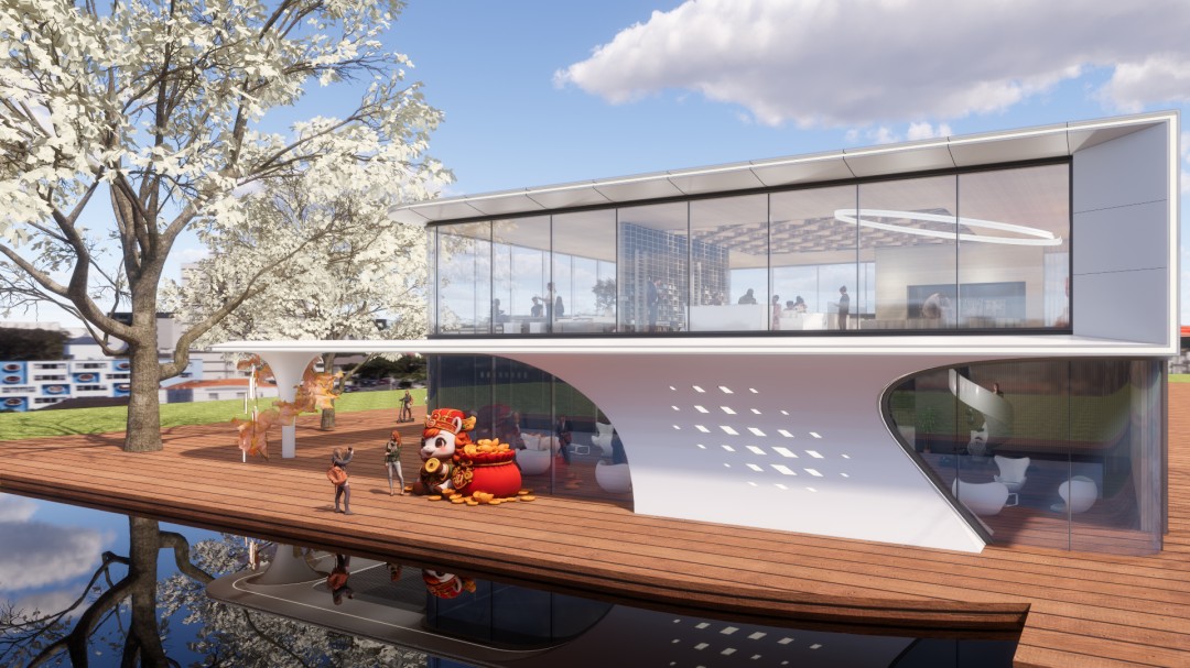 装配式售楼中心 模块化售楼部 集装箱售楼处