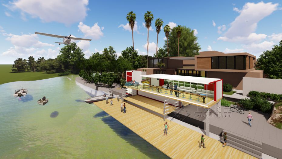 水上休闲集装箱