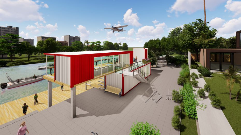 水上休闲集装箱