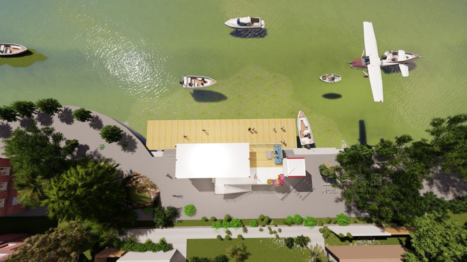 水上休闲集装箱